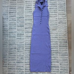 House of Harlow 1960 Polo Ribbed Midi Dress